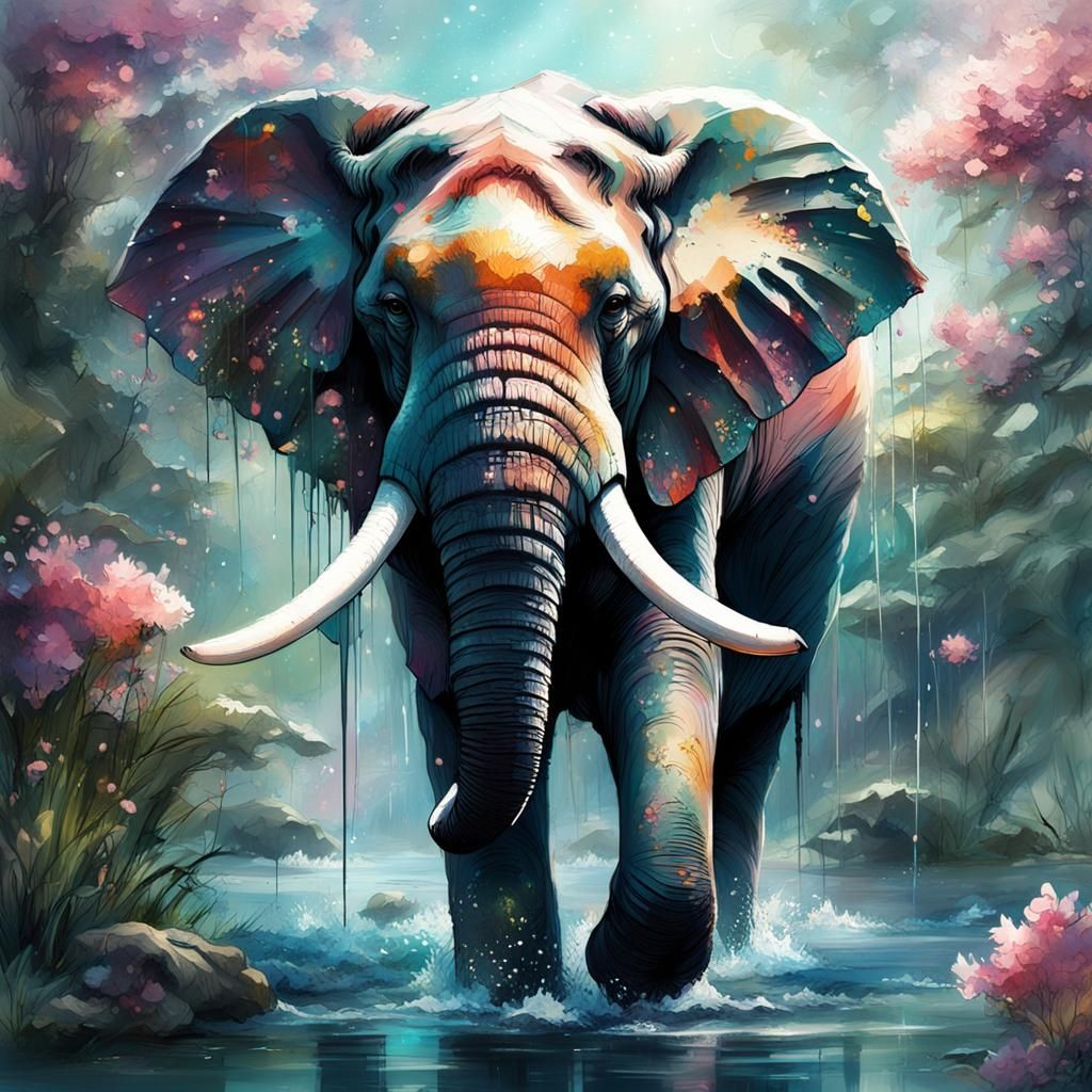 Elephant  by @Litnut17