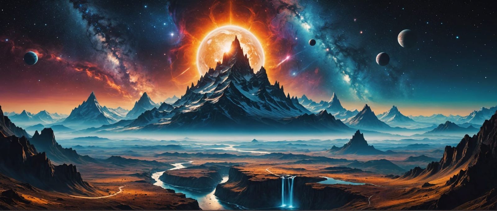 I have seen it - the edge of eternity as thin as a single po...
