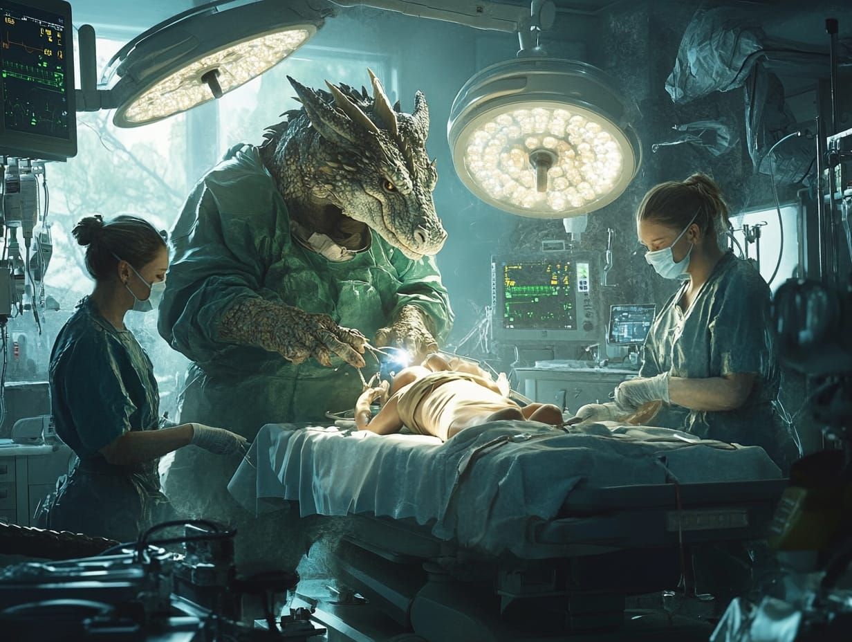 Dr. Dragon, Surgeon