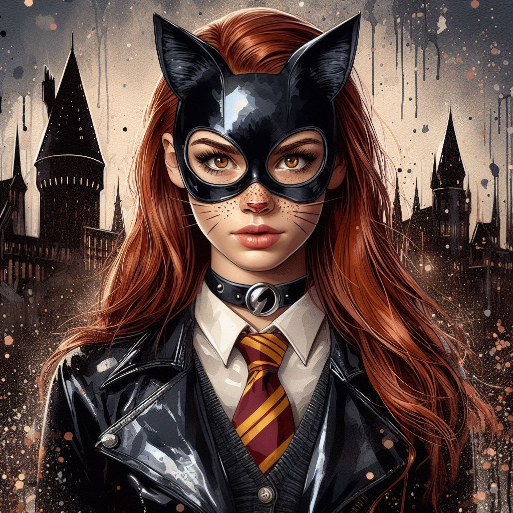 Ginny Weasley as Cat Woman