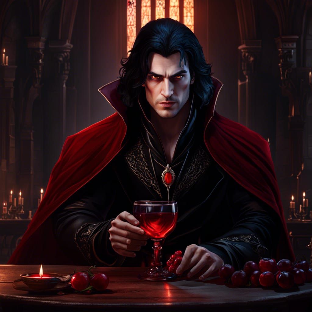 Vampire Lord - Ai Generated Artwork - Nightcafe Creator