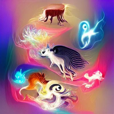 Magical animal spirits