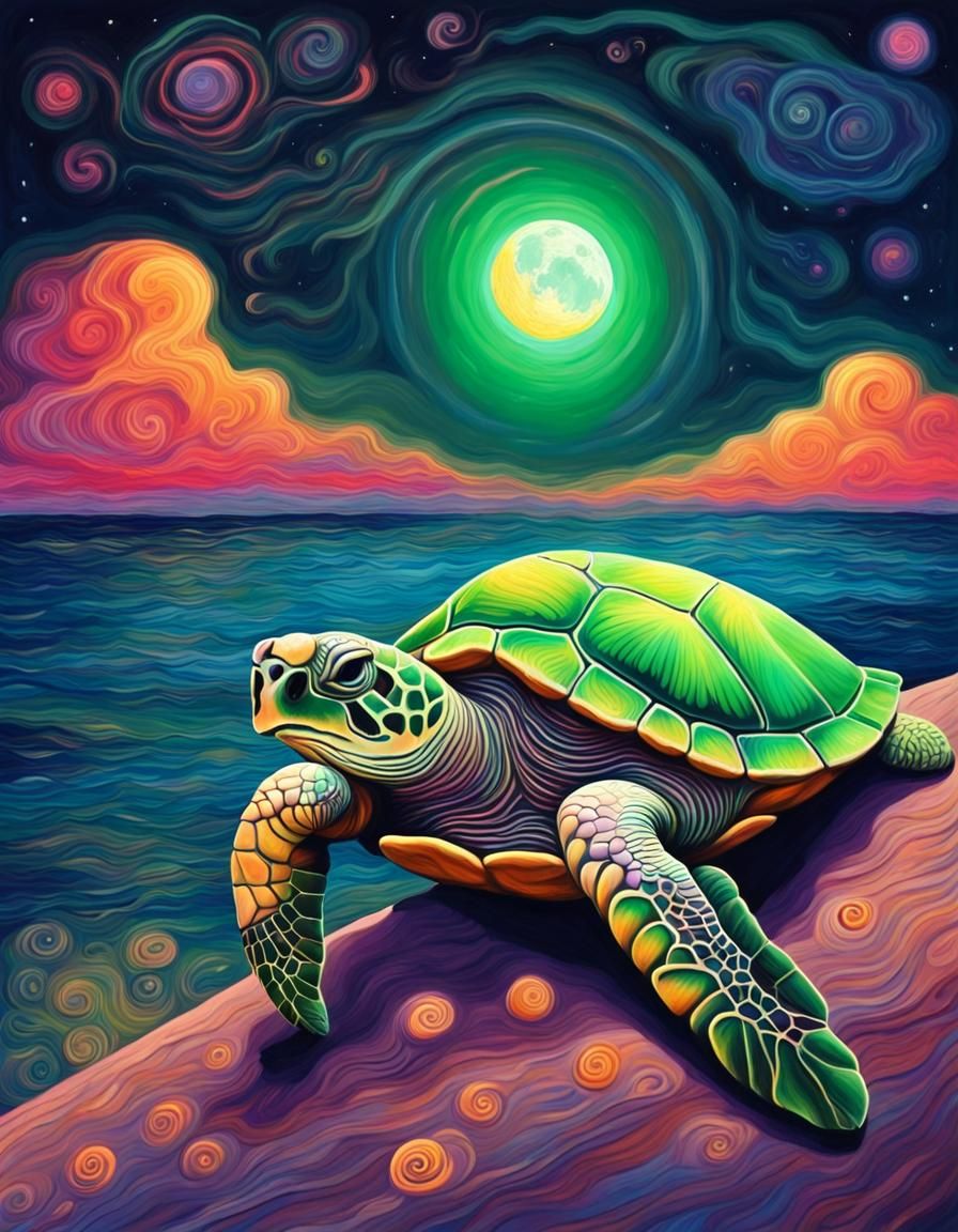 Turtle rama - AI Generated Artwork - NightCafe Creator