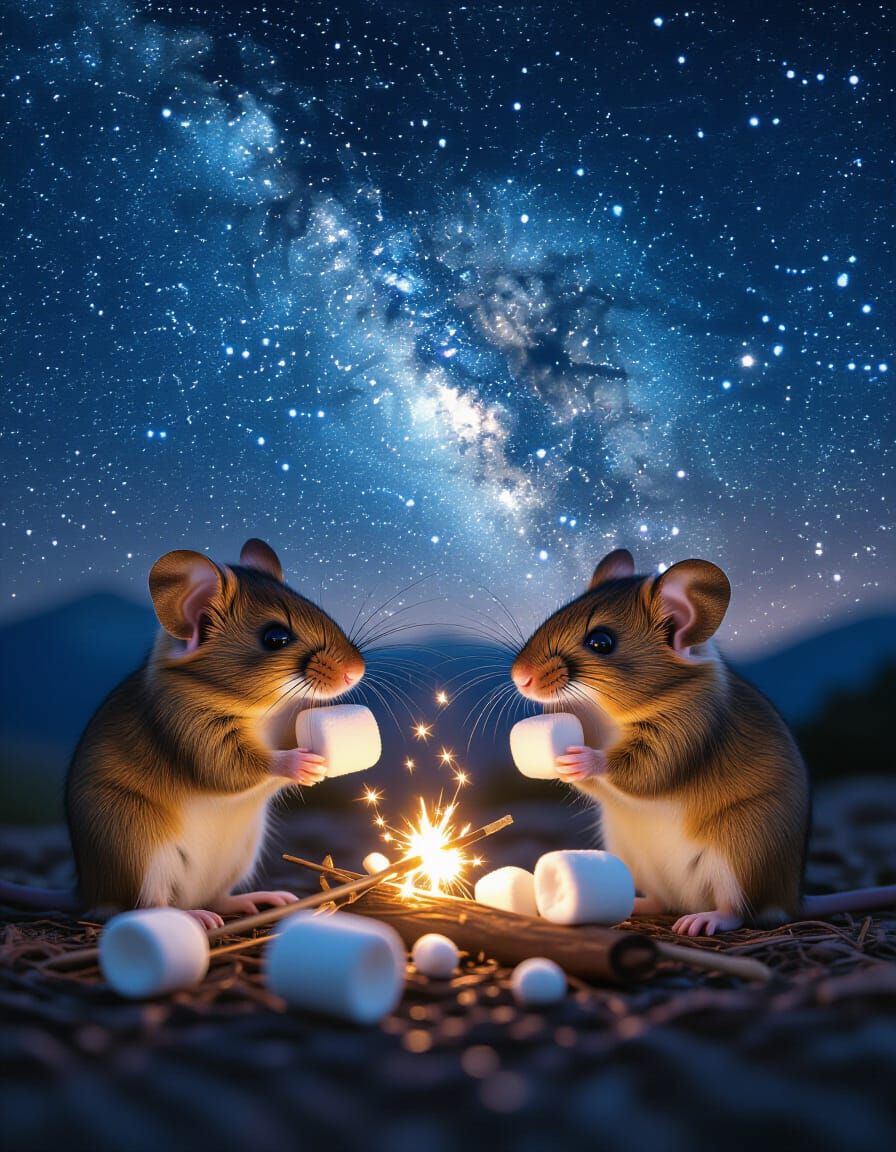 “They didn’t just watch the stars. They made them toast.”