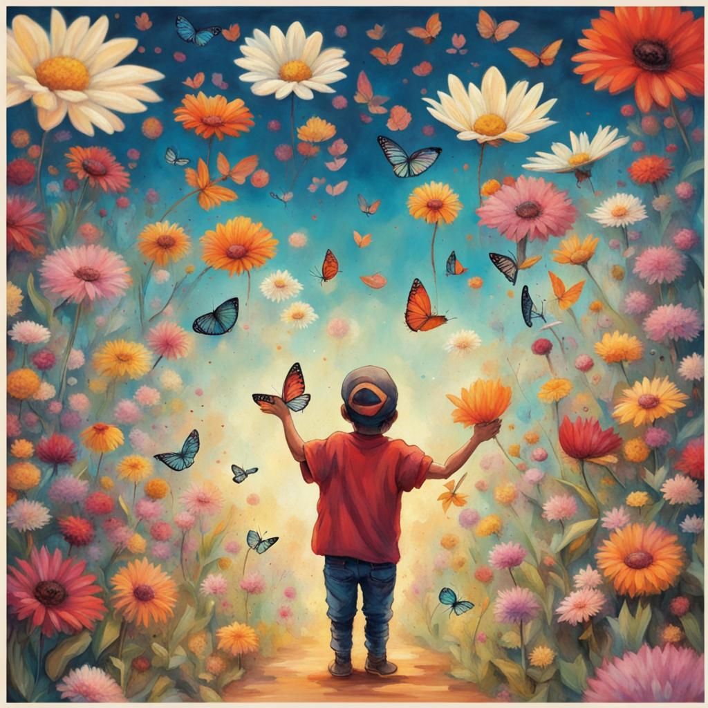 Happier Times AI Generated Artwork NightCafe Creator