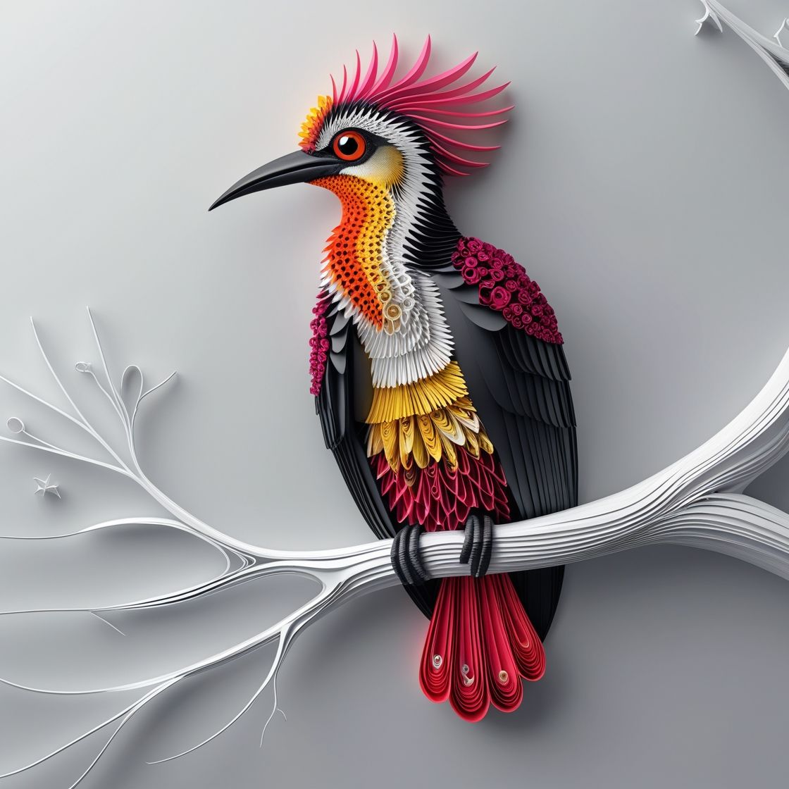 a colorful Hoopoe