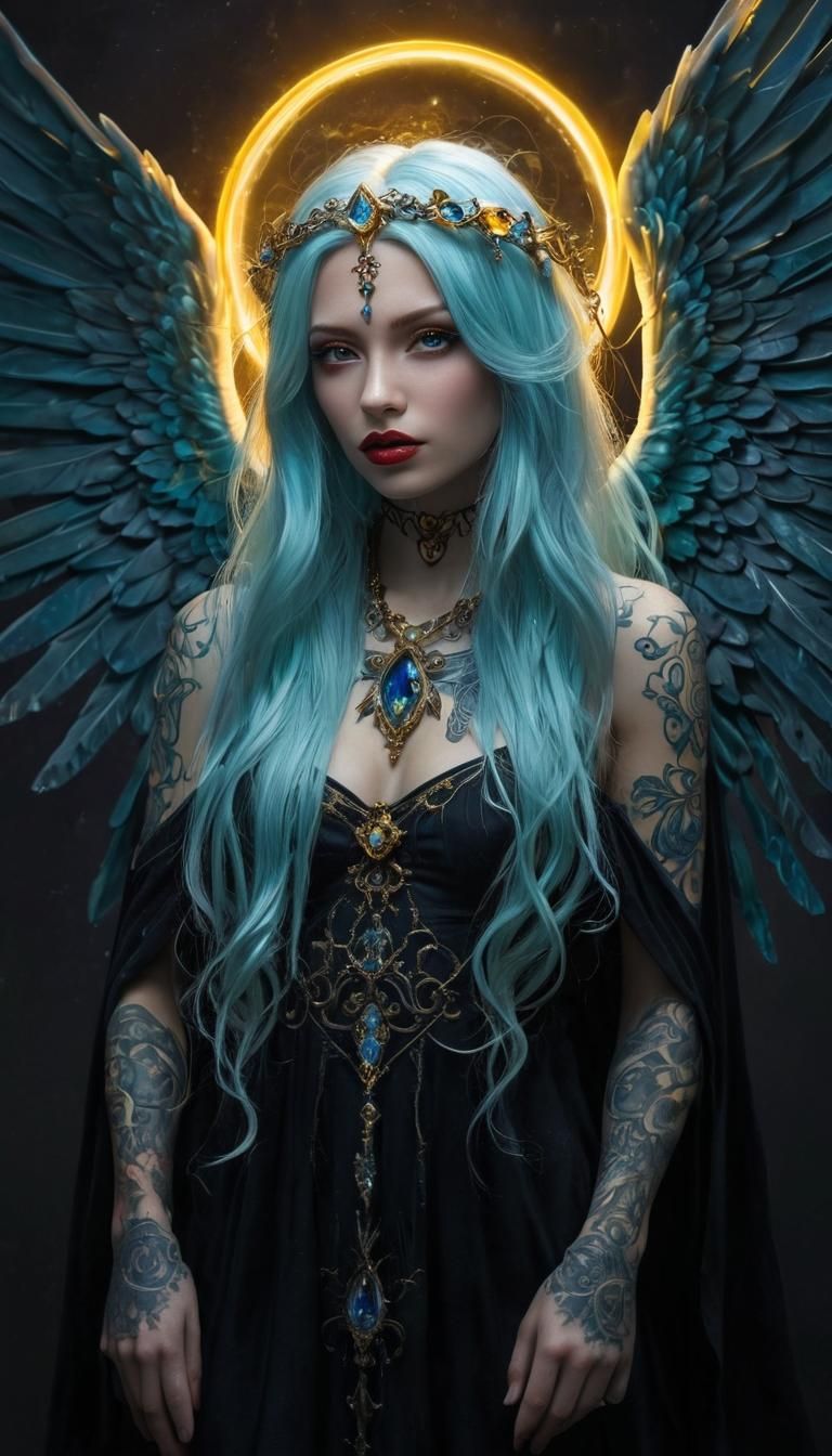Gothic Fantasy, A Falling Angel