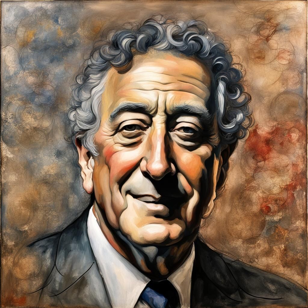 Tony Bennett 1926-2023 - AI Generated Artwork - NightCafe Creator