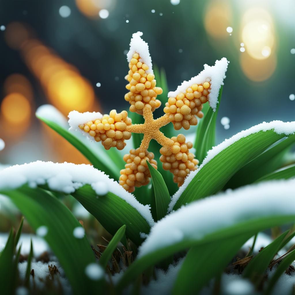 icy corn flake