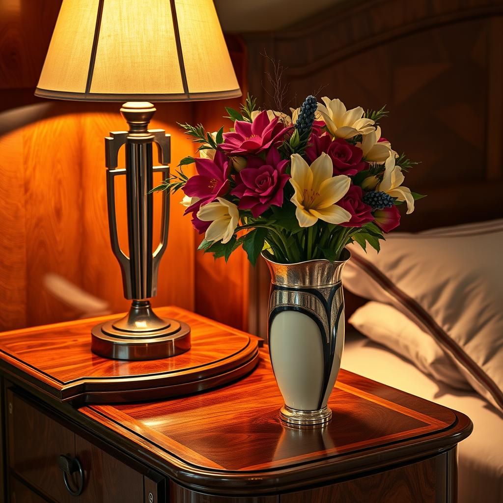 Art deco in the bedroom