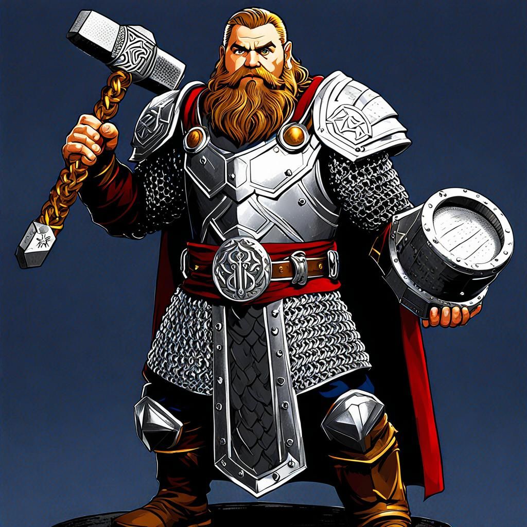Darb The Dwarf Cleric