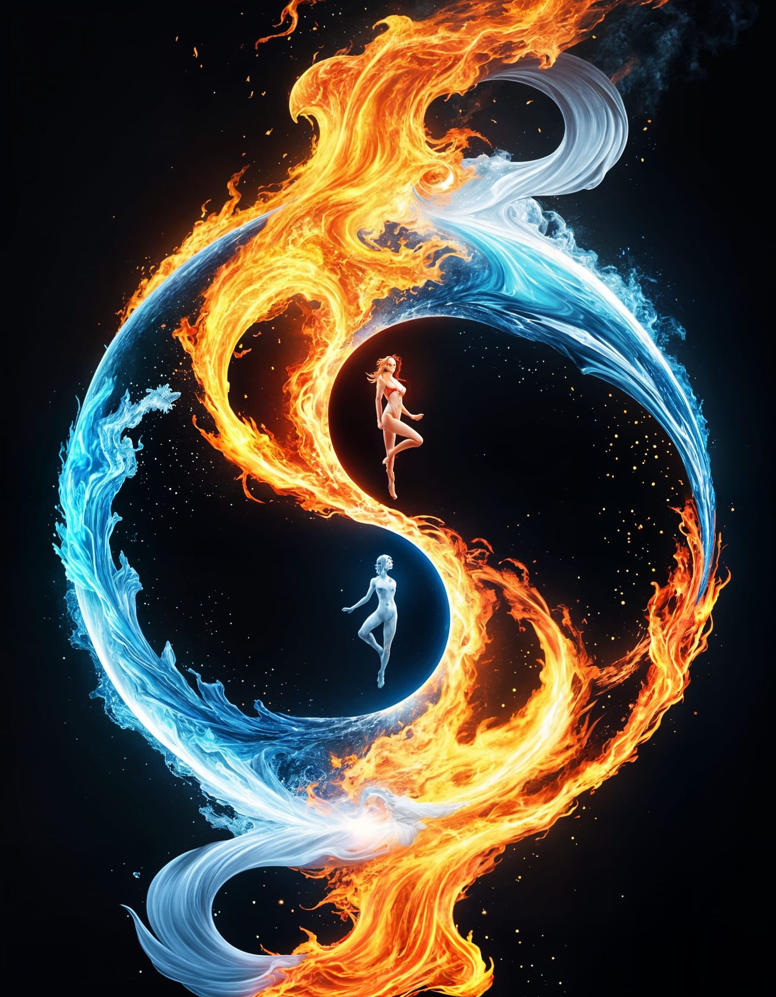 Fire and Ice   by @MSmith 