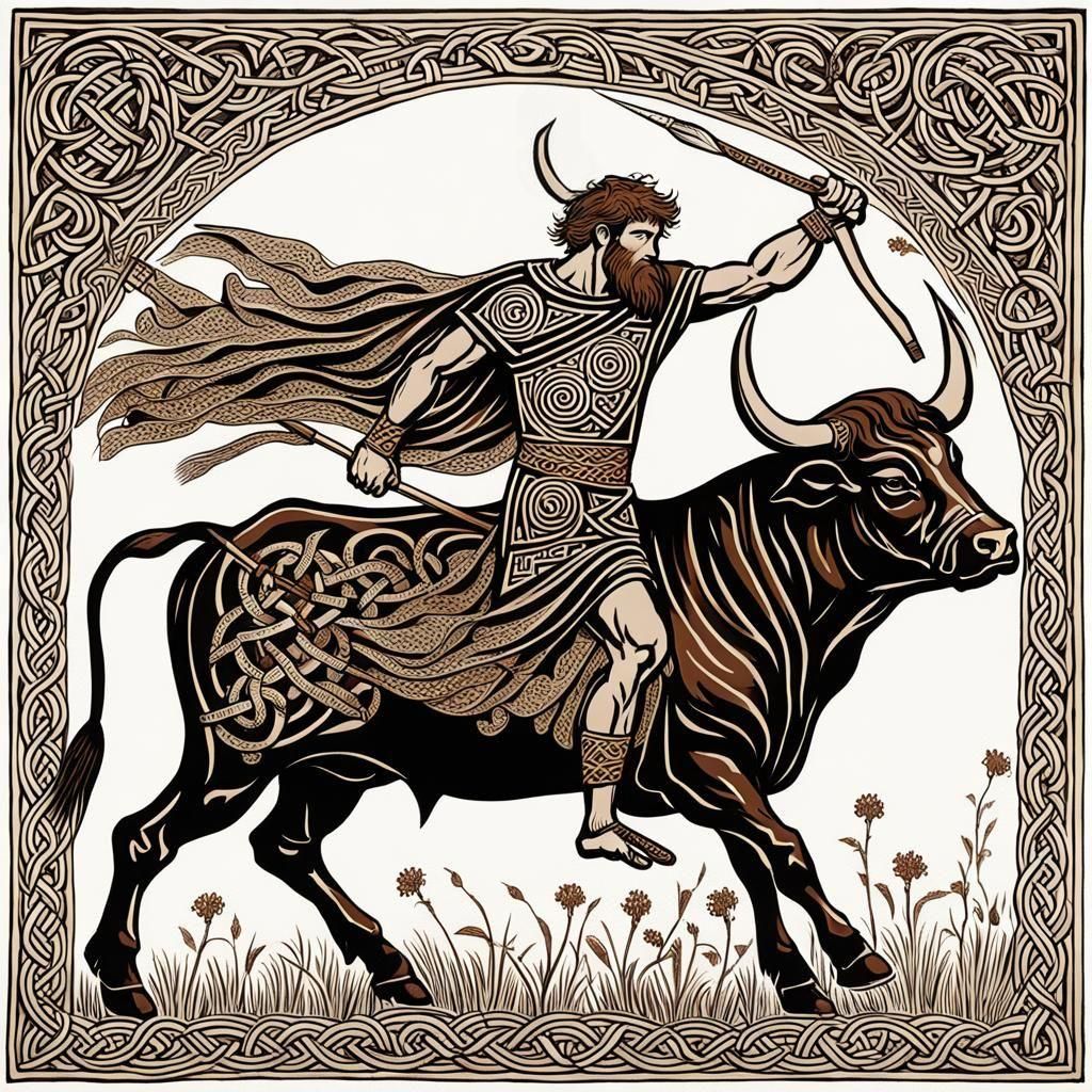 Cuchulain and the Brown Bull of Cooley