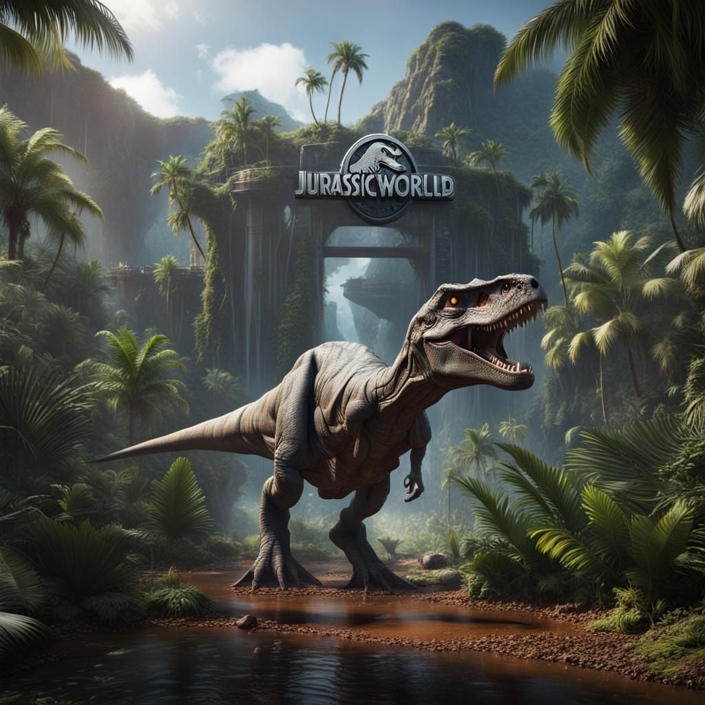 Jurassic World - AI Generated Artwork - NightCafe Creator