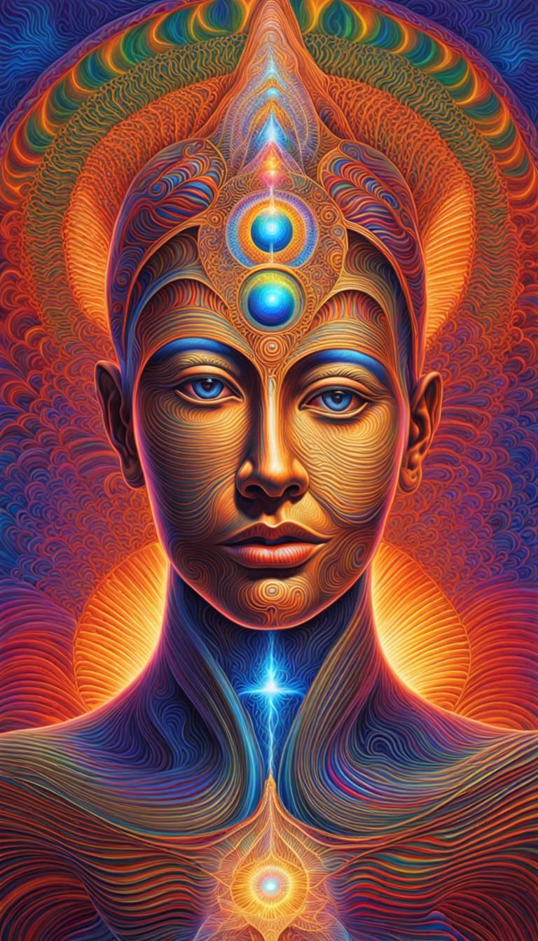Spirit transcending the body.