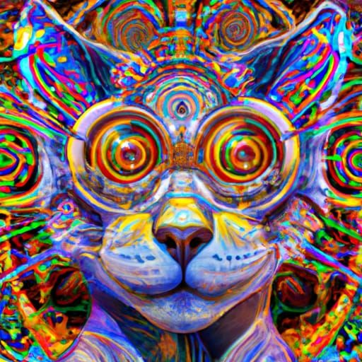 Kosmic Kitty (1) - AI Generated Artwork - NightCafe Creator