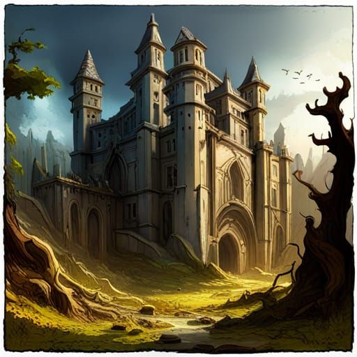 romantic castle