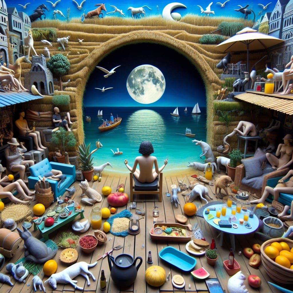 Abstract Digital Art Creation