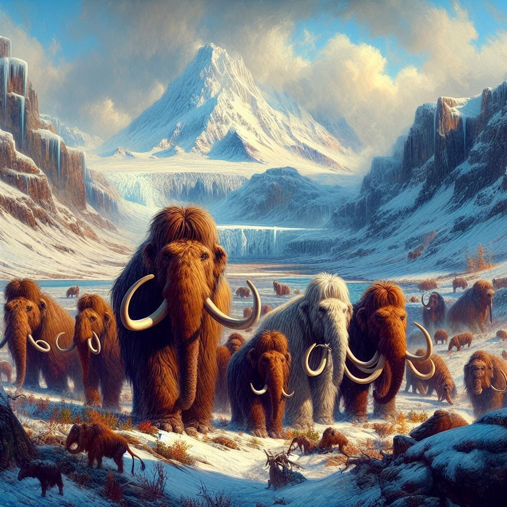 mammoths  by @gladiator