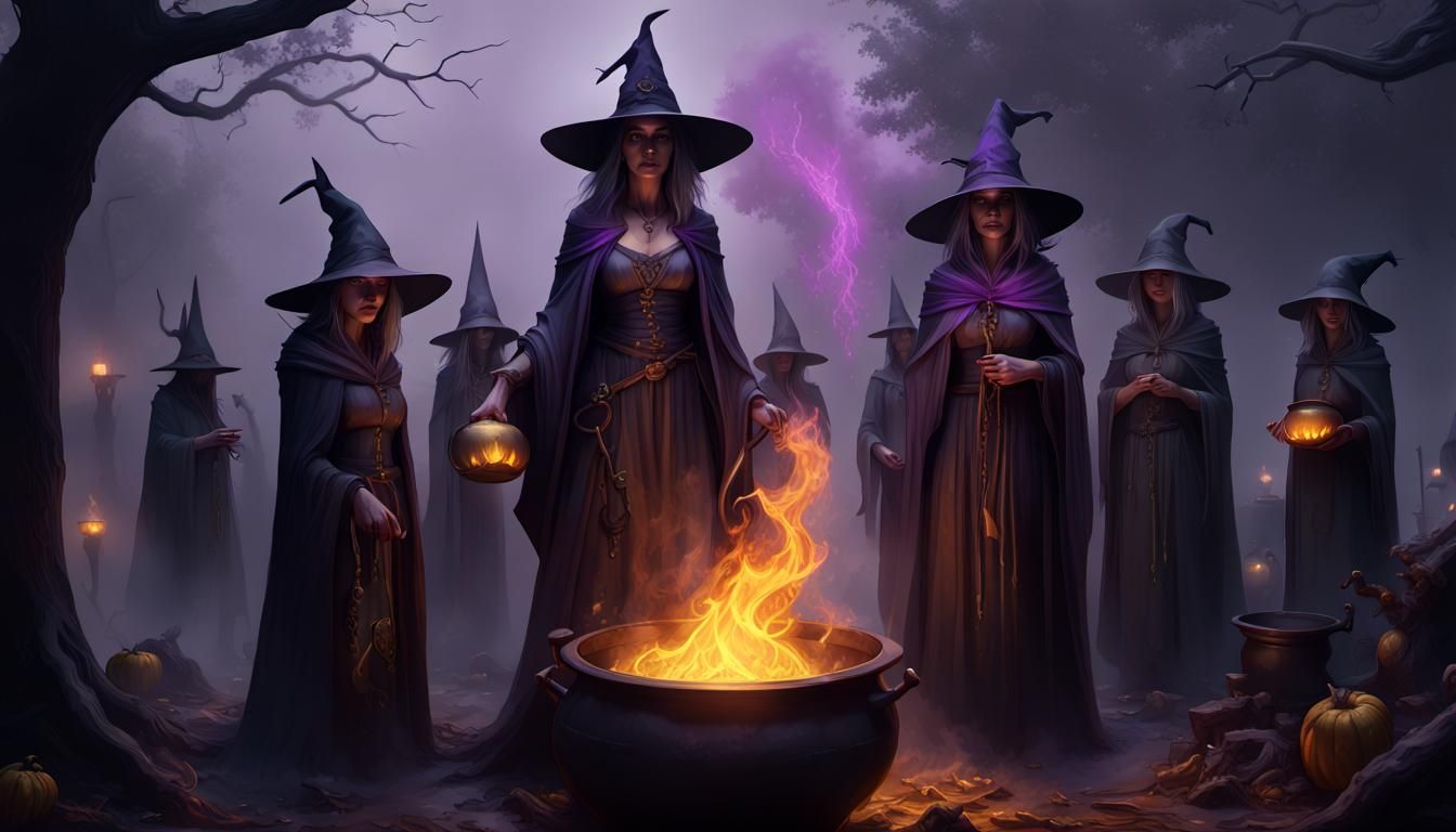 witch and her coven  by @Brick Studio Architect