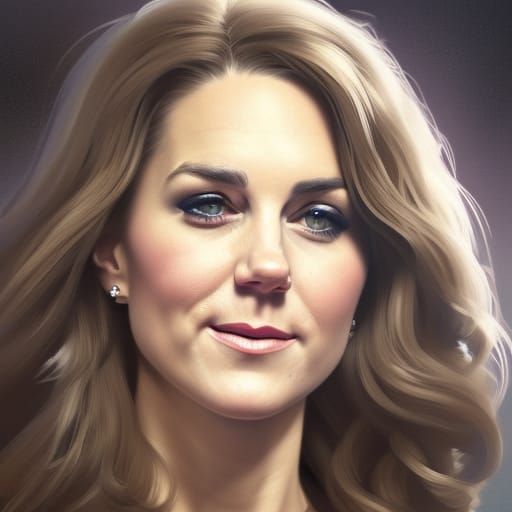 Kate Middleton - AI Generated Artwork - NightCafe Creator