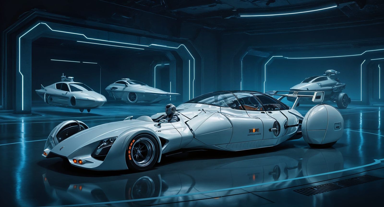 Futuristic Brougham Town Car