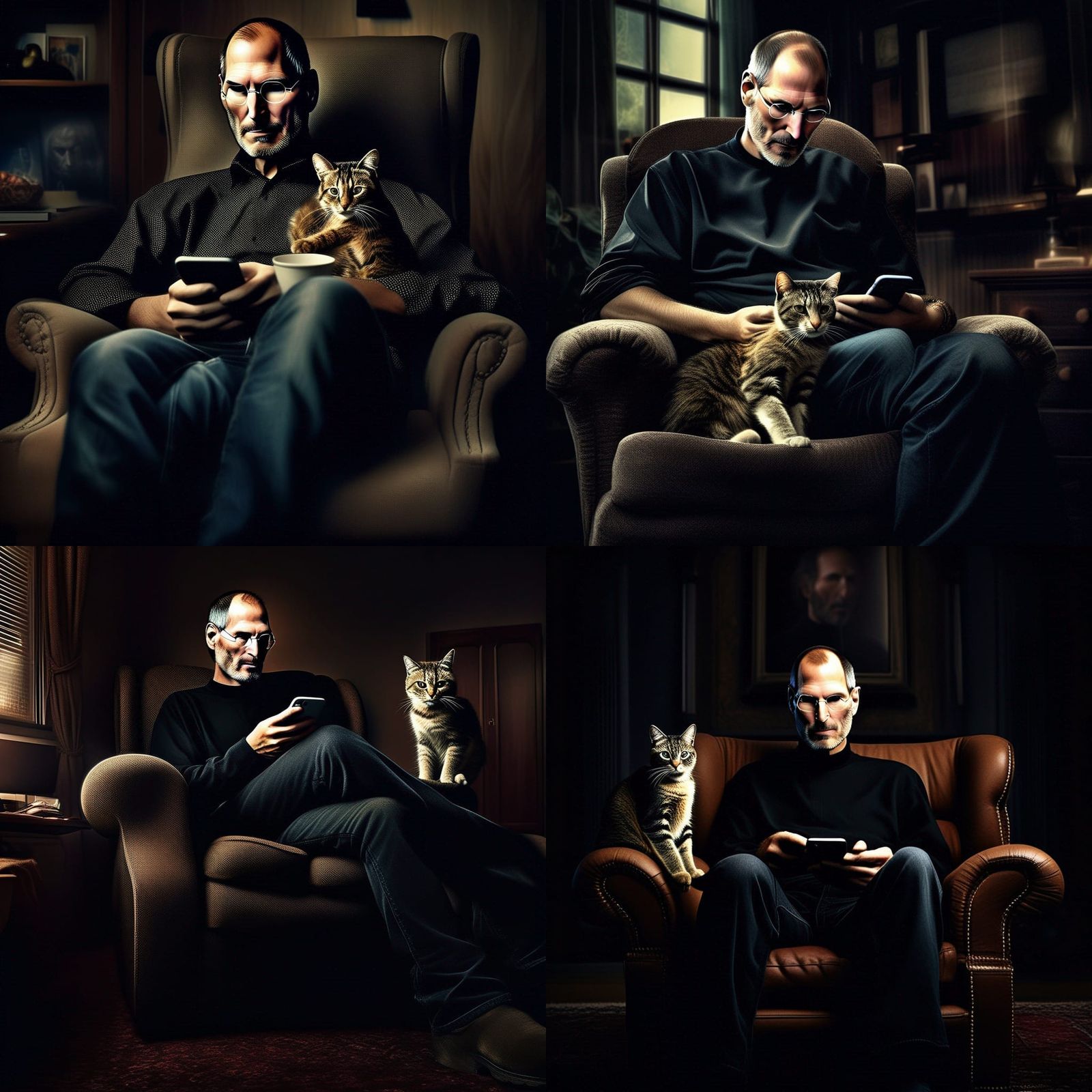 Cat with Jobs ;)