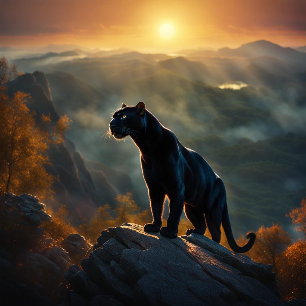 Ronnie the panther  by @undefined