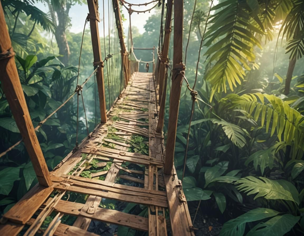 Tracking in the jungle on unbeaten paths