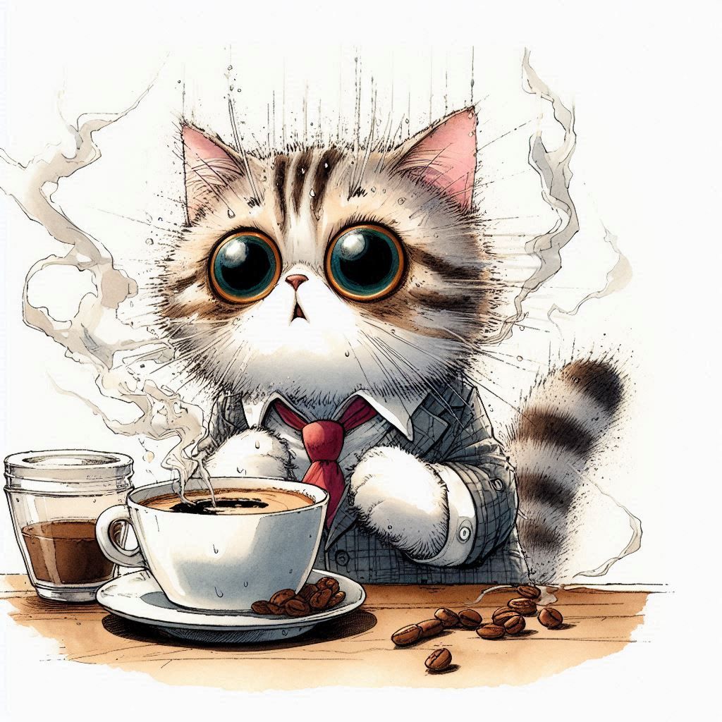 Coffee cat