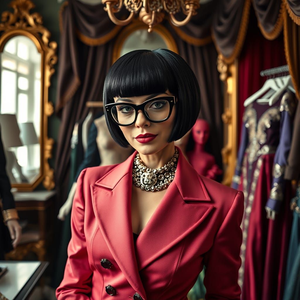 Edna Mode  by @KRoseCarol