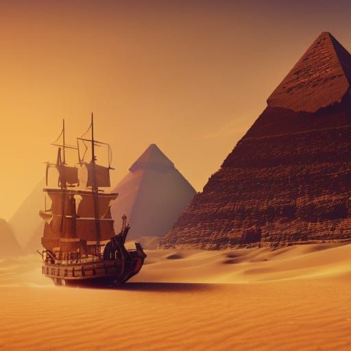 Pirates lost at… Sand  by @Spearbeans