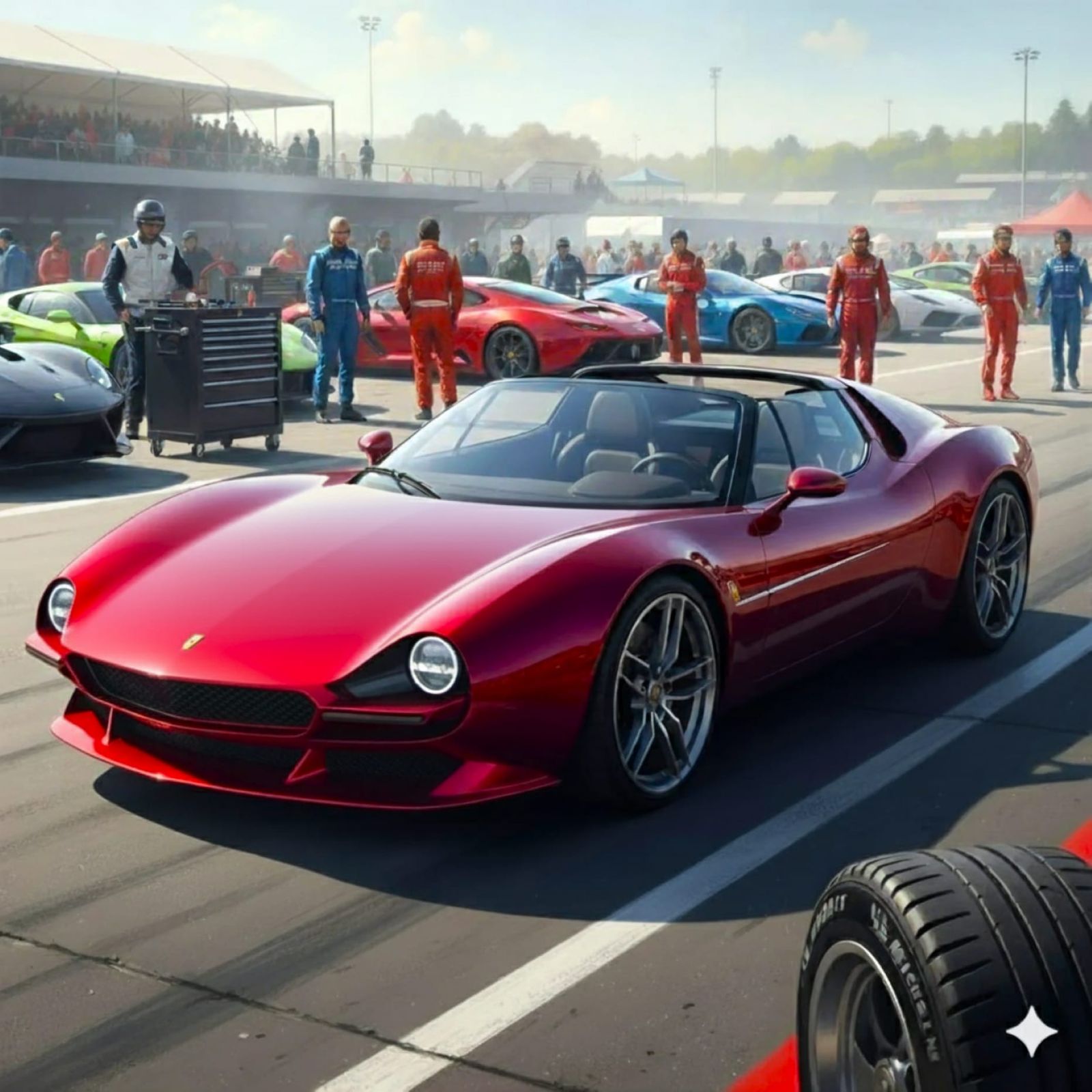 Targa Concept Design, #3, no hood vents