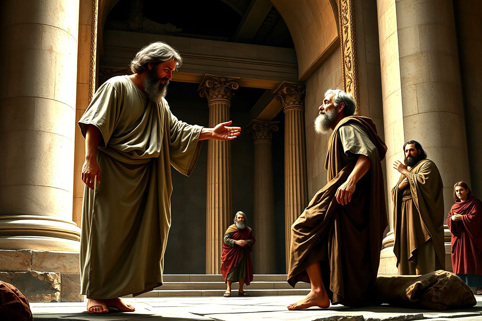 In the name of Jesus Christ of Nazareth, rise up and walk