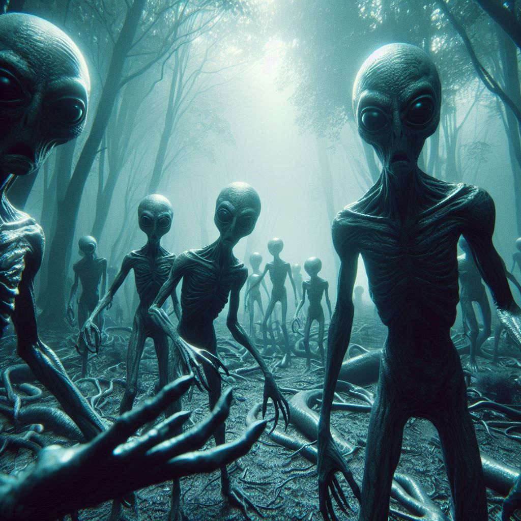 Aliens in the Woods