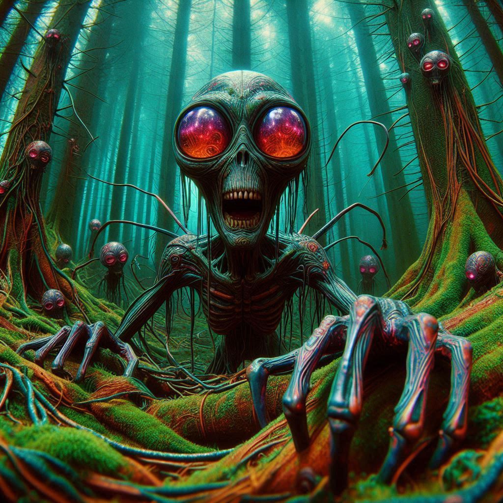 Aliens in the Woods