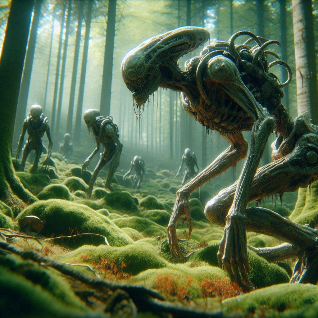 Aliens in the Woods