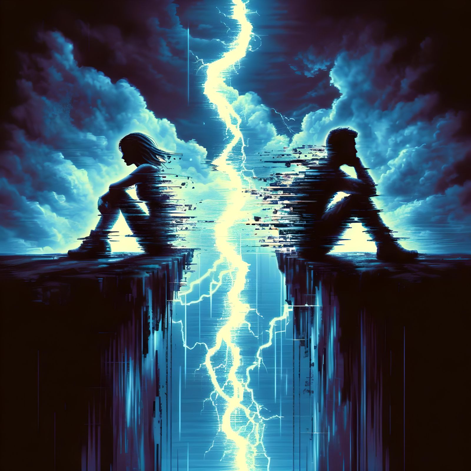 Even the Sky is crying for Us