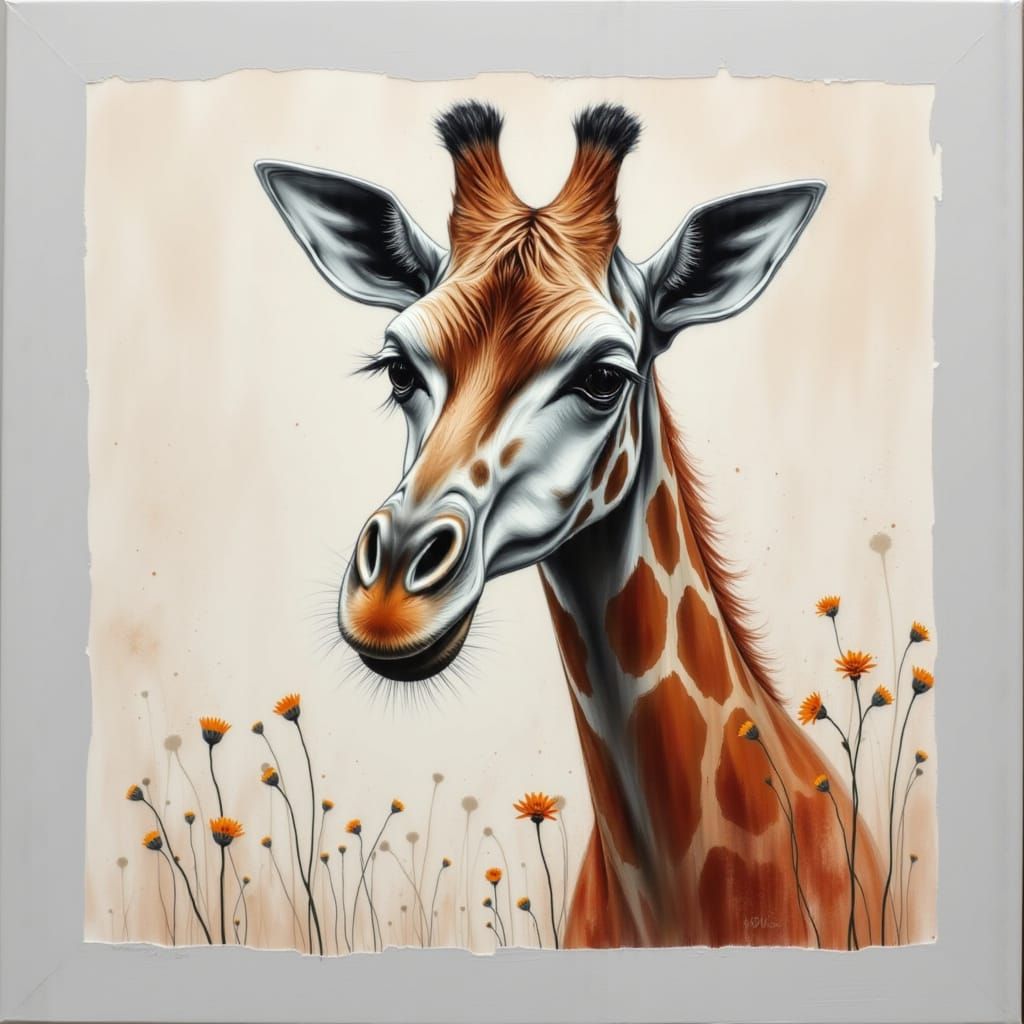 Giraffe <lora:ArtisticMix:1.0>