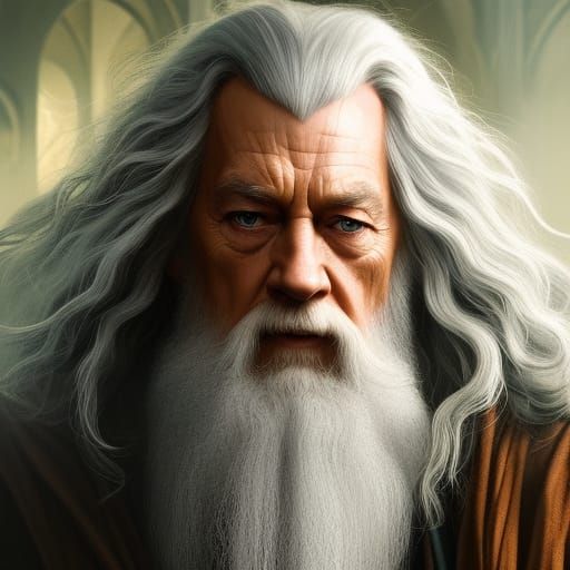 Gandalf the white - AI Generated Artwork - NightCafe Creator