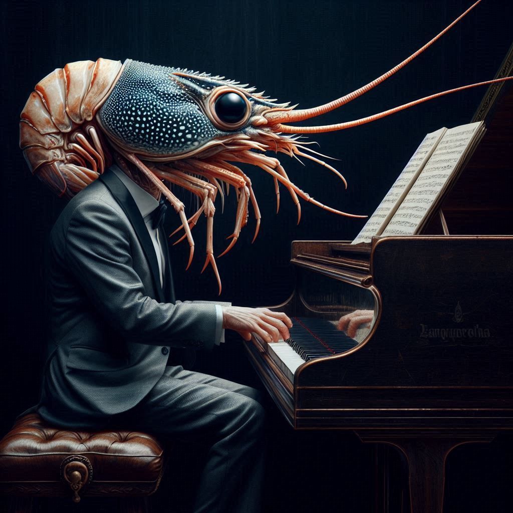 Concert at low tide.