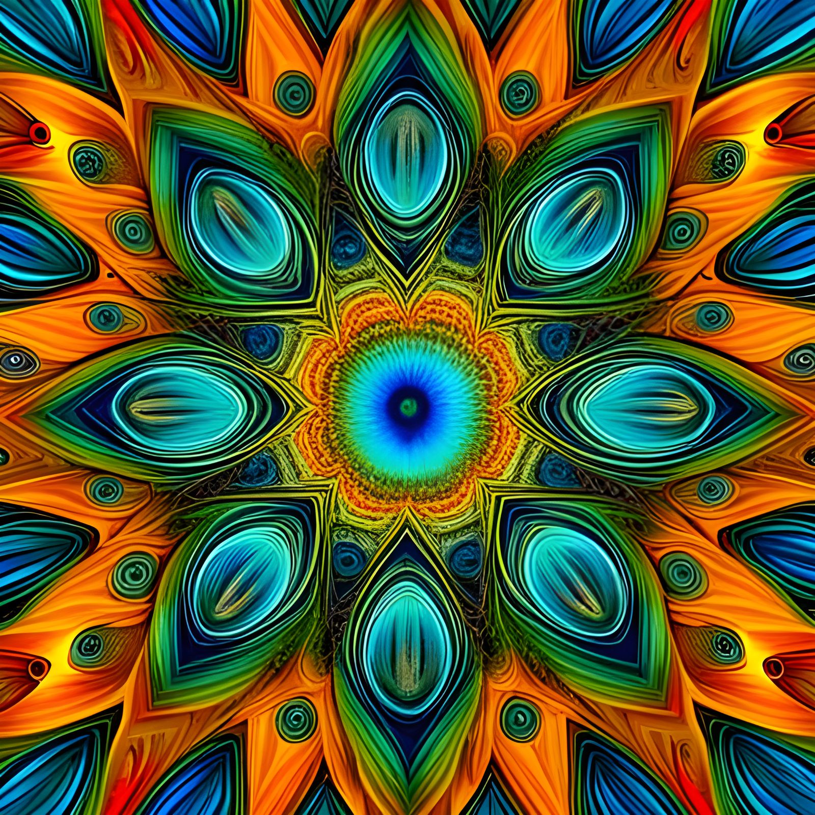 Kaleidoscope - AI Generated Artwork - NightCafe Creator