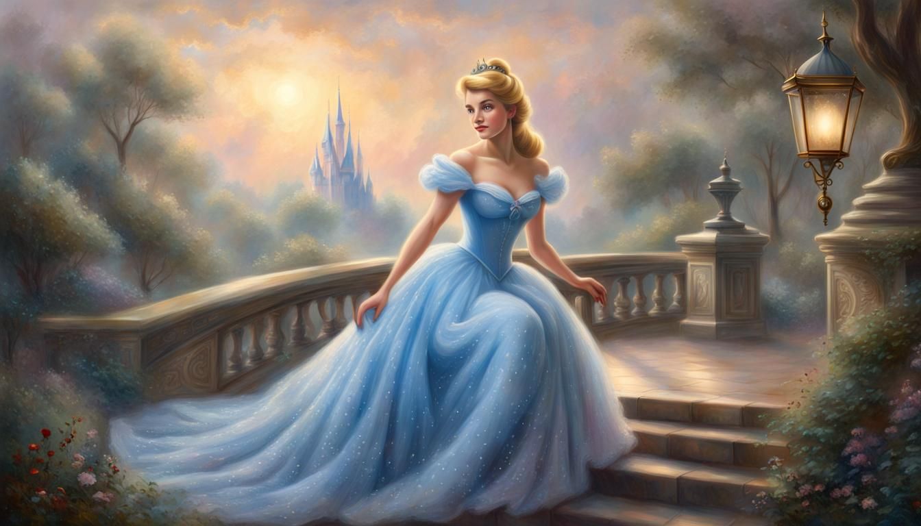 Princess Cinderella - AI Generated Artwork - NightCafe Creator