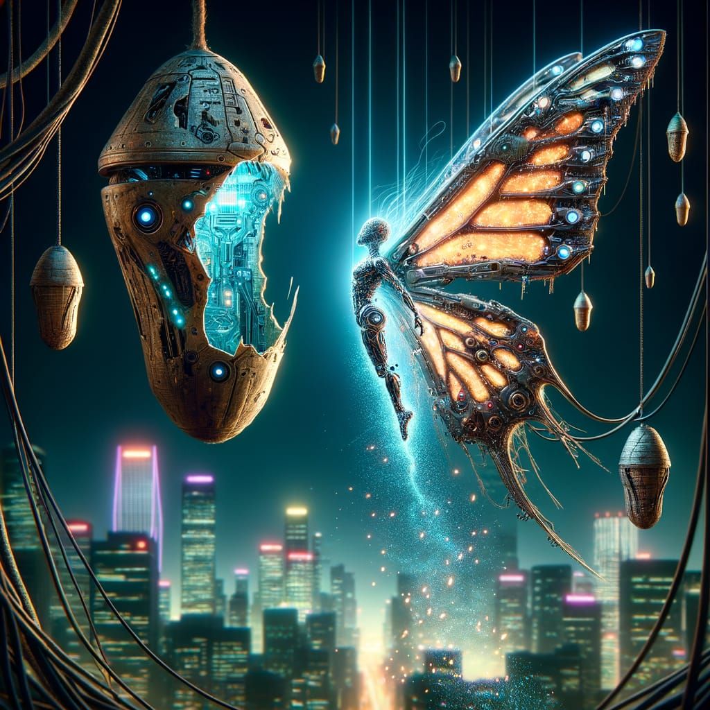 chrysalis: what would she look like pre-transformation?