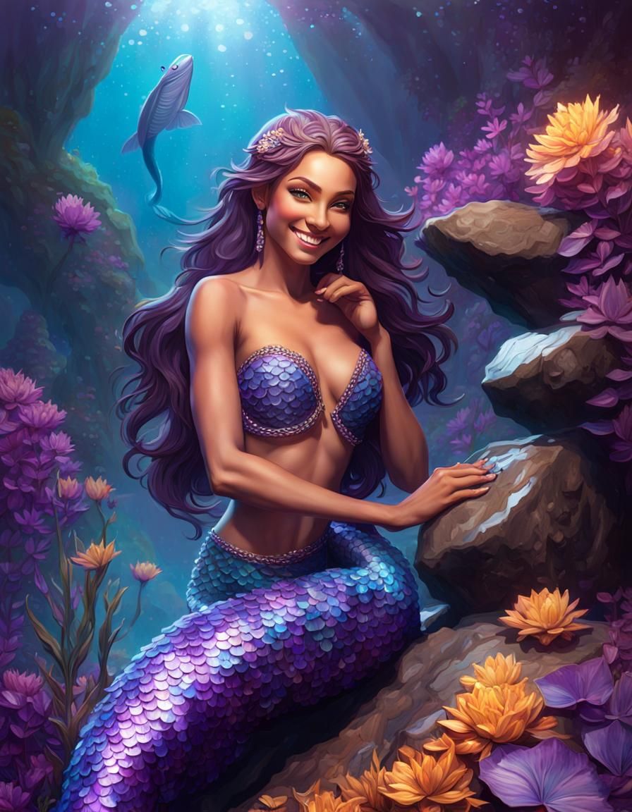 Underwater Paradise For Mermaids Ai Generated Artwork Nightcafe Creator