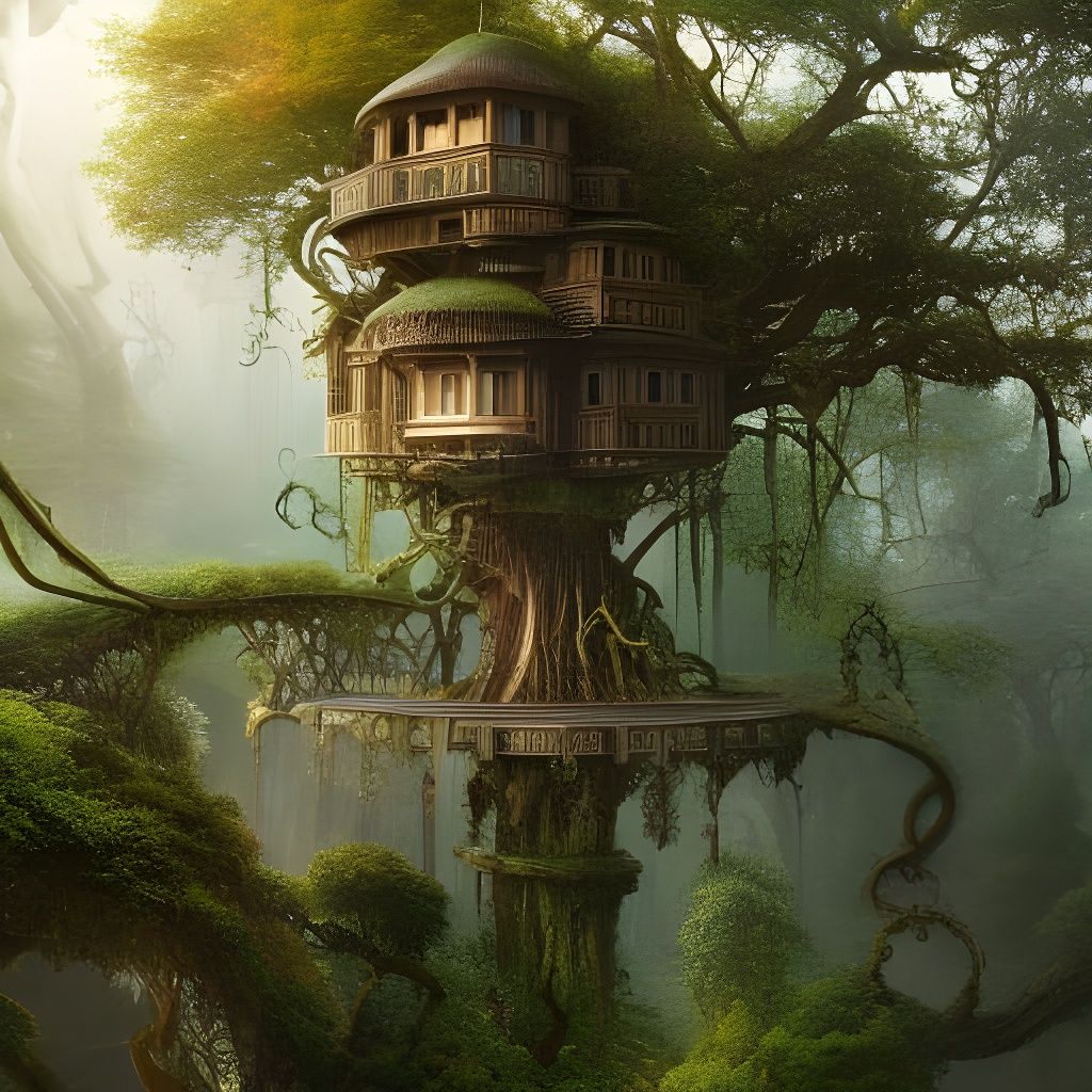 tree house  by @LIN