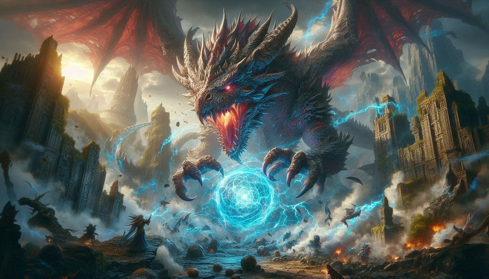 Not everyone chanceless against a dragon! (16:9)