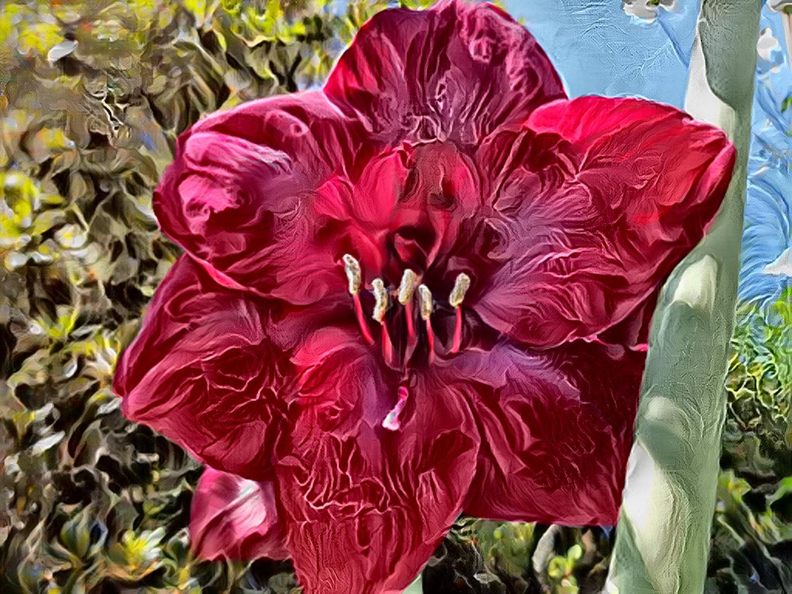 Selfie 🤳 in the flower