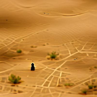 Where the people?it is a little lonely in the desert