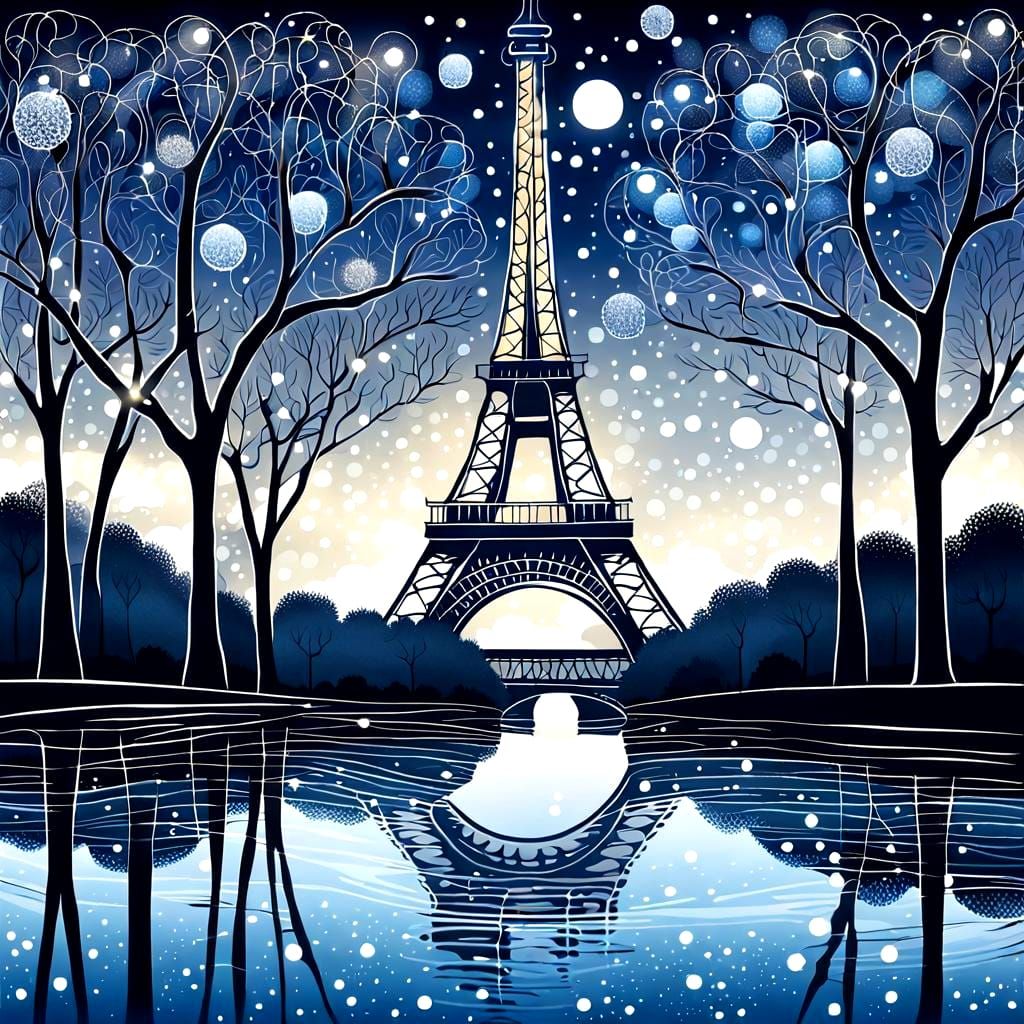 Eiffel Tower  by @tttggg